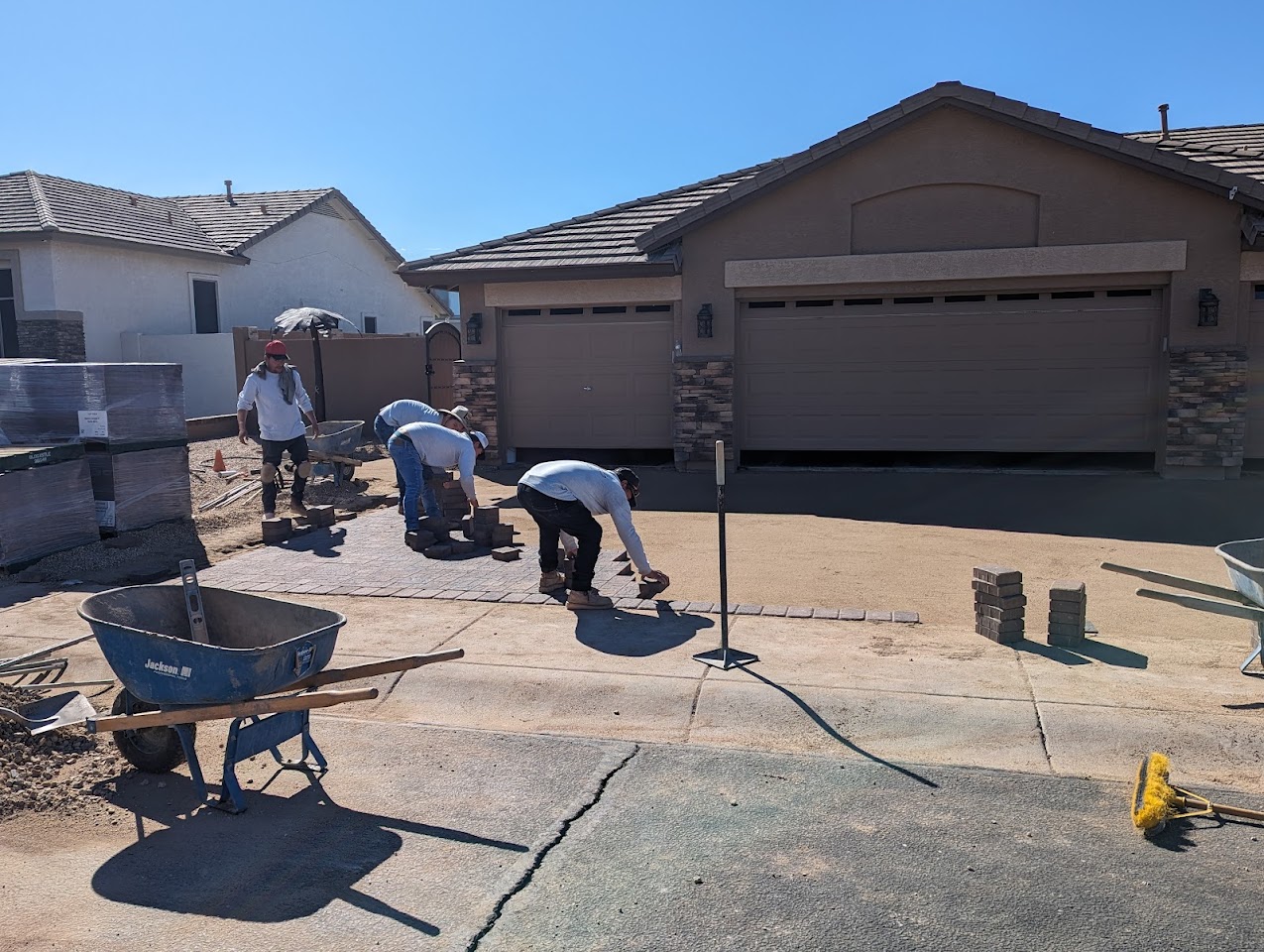 Phx Pavers Installation project